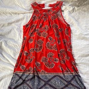 Three Pink Hearts dress Size L but fits like a small